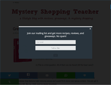 Tablet Screenshot of mysteryshoppingteacher.com